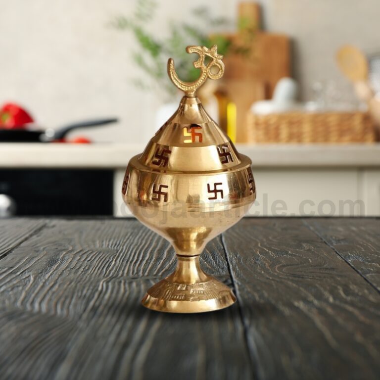 Akhand Diya Deepak Jyoti OM & Swastik
