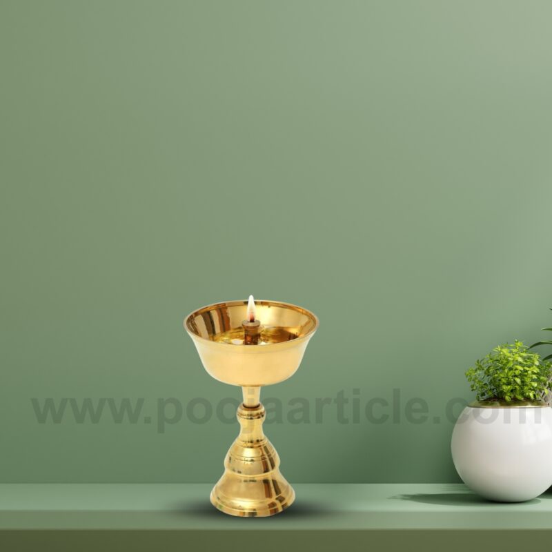 Brass Akhand Jyothi Pyali diya