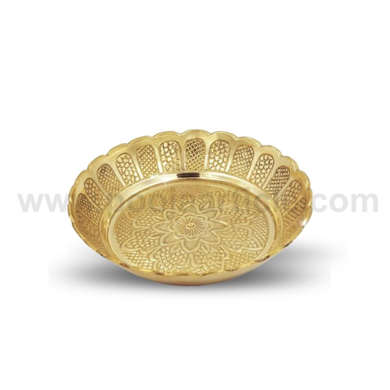 Brass Prasadam Vastu Nakshi Plate