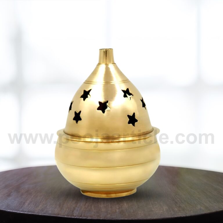 Kuber Goblet Brass Table Diya